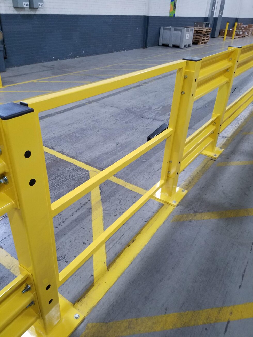 Warehouse Guardrails Handrails National Rack Repair