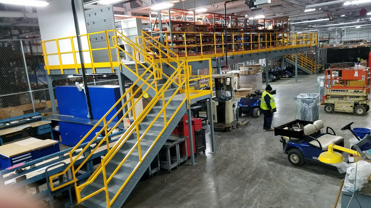 Work Platforms And Mezzanines - National Material Handling