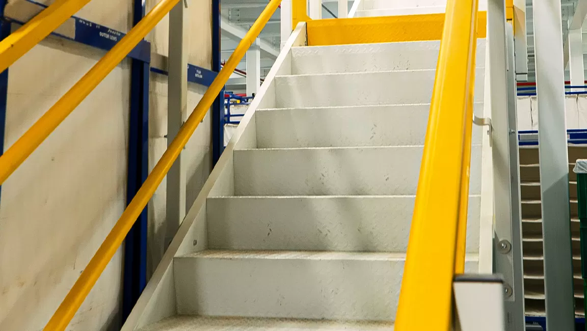 Industrial Warehouse Stairs & Ladders Metal Fabrication Company In Seymour Indiana