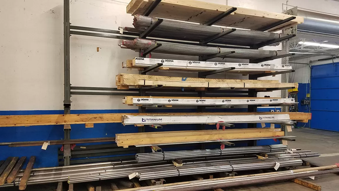 Industrial Warehouse Cantilever Racking Systems Metal Fabrication Company Seymour Indiana Industrial Warehouse Cantilever Racking Systems Metal Fabrication Company Seymour Indiana